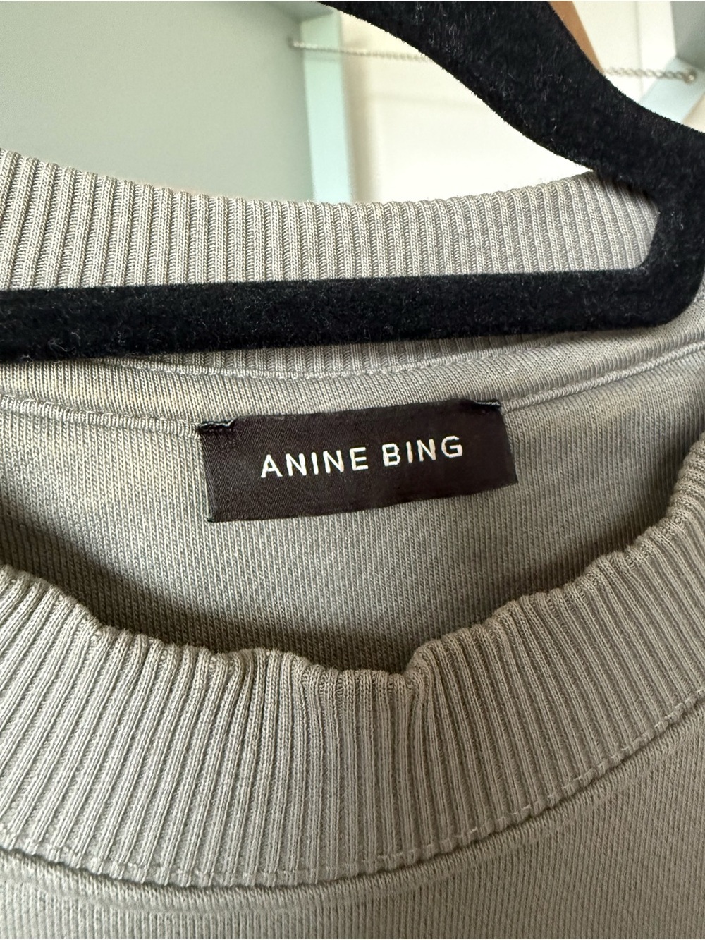 Anine Bing Oversized Crewneck Sweatshirt - Picture 3 of 9